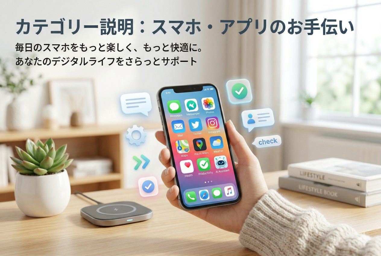 スマホ・アプリのお悩み解決