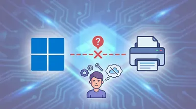 Windows11でプリンターが印刷できない　繋がらない原因と対処法とは？