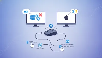 Bluetoothマウスがスリープから復帰しない原因と対処法｜Windows・Mac別の解決手順