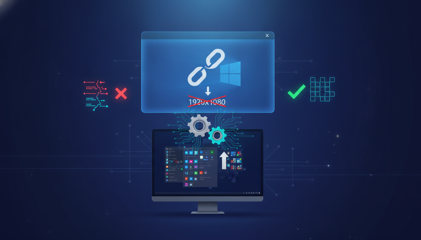 Windows 11で解像度1920×1080が表示されない原因と解決手順|完全ガイド