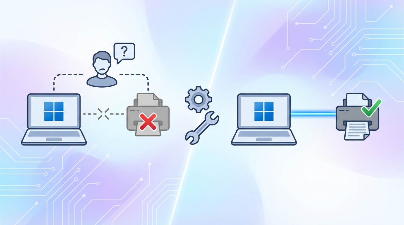 Windows11でプリンターが動かない時の最速解決法！