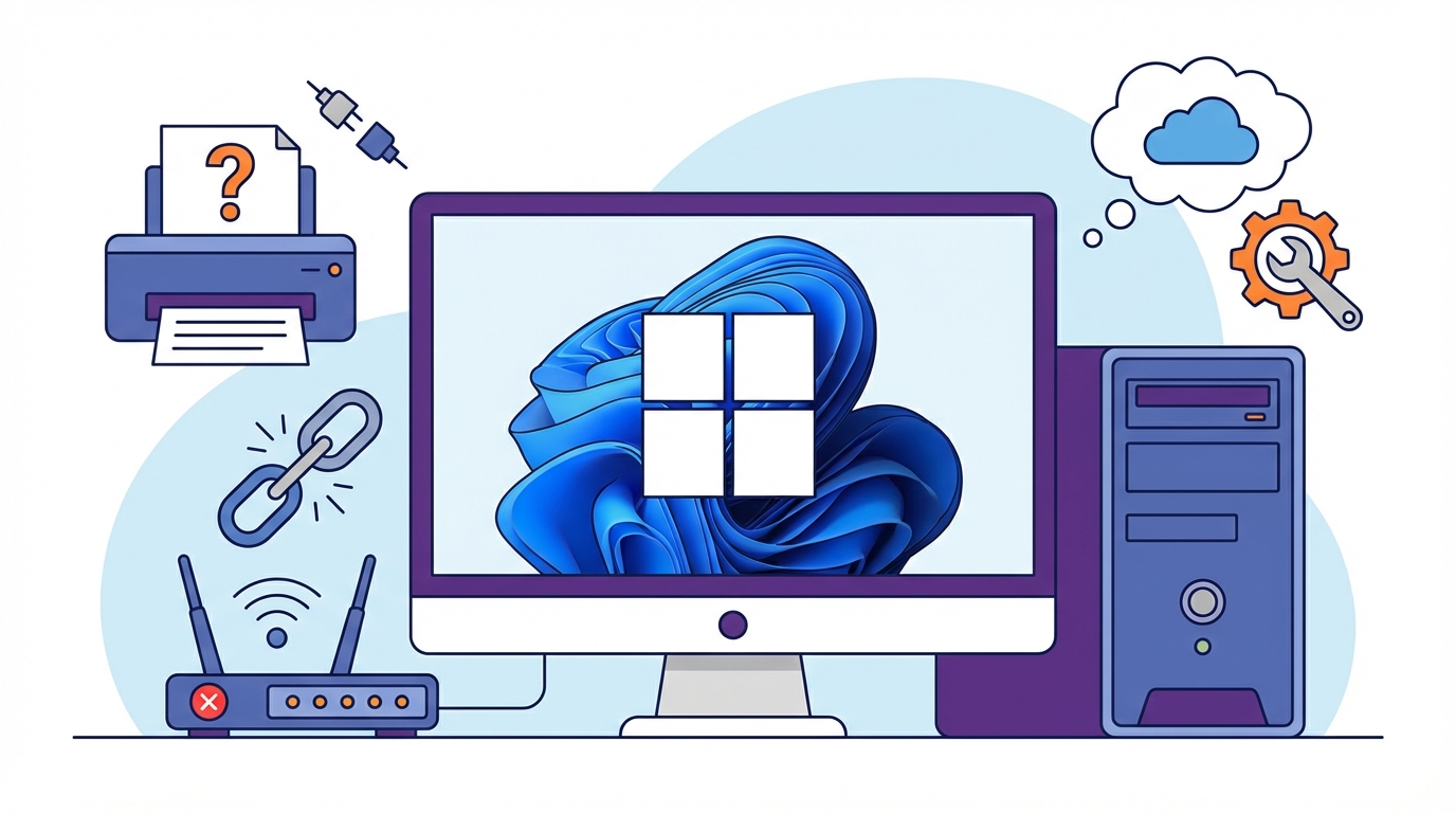 なぜWindows11でプリンターが突然使えなくなるの？