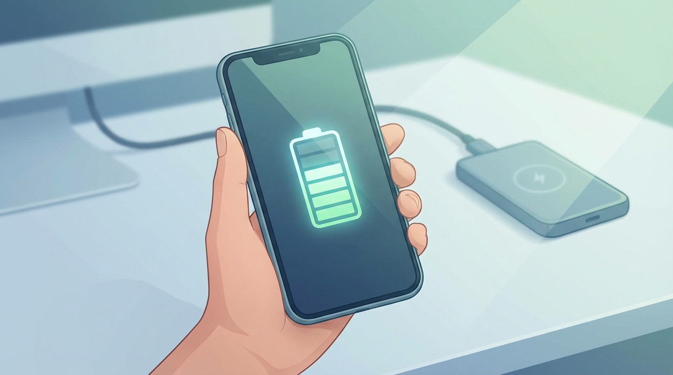iPhoneのバッテリー減りを防ぐ設定