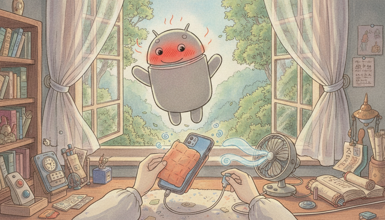 結論:Androidスマホが熱い時は「使用中止 → 充電停止 → ケース外し → 自然冷却」が鉄則