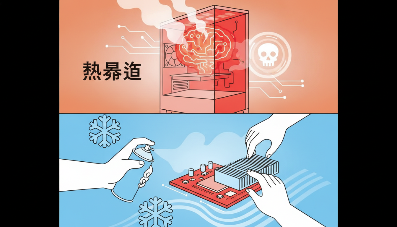 熱暴走(過熱)による強制シャットダウン:第2の頻出原因