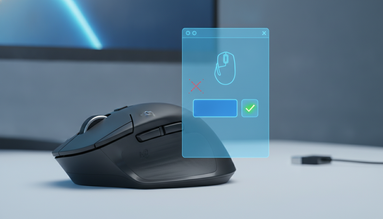 Logi Options+でサイドボタン割り当てを確認・再設定する手順