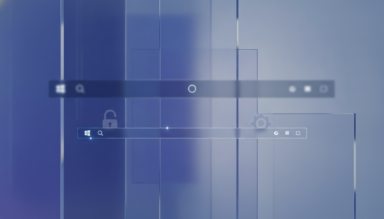 Windows 11の標準設定でタスクバーを細くできない理由
